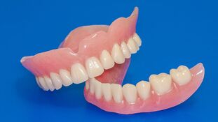 dentures upper and lower